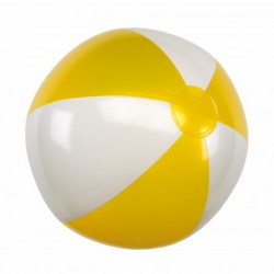 Piłka plażowa ATLANTIC, biały/żółty