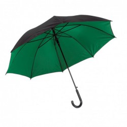 Parasol automatyczny DOUBLY, czarny/zielony