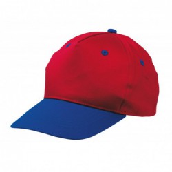 Czapka baseballowa dziecięca CALIMERO, niebieski/czerwony