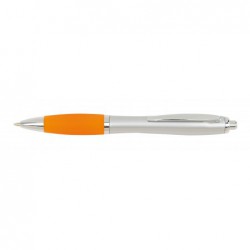Długopis SWAY, pomarańczowy/srebrny