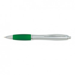 Długopis SWAY, zielony/srebrny