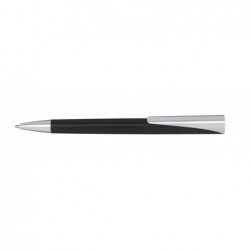 Długopis WEDGE, czarny/srebrny