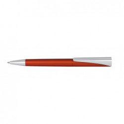 Długopis WEDGE, pomarańczowy/srebrny