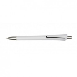 Długopis OREGON, biały/czarny