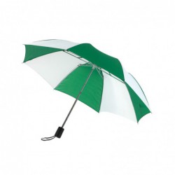 Parasol REGULAR, biały/zielony