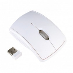 Mini mysz USB SINUO, biały