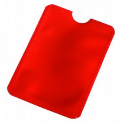 Etui na karty kredytowe EASY PROTECT, czerwony