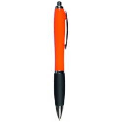 Długopis SWAY, pomarańczowy, czarny