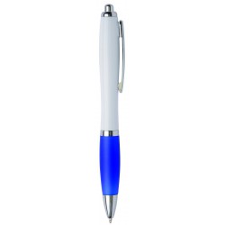 Długopis SWAY, biały, niebieski