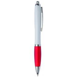 Długopis SWAY, biały, czerwony